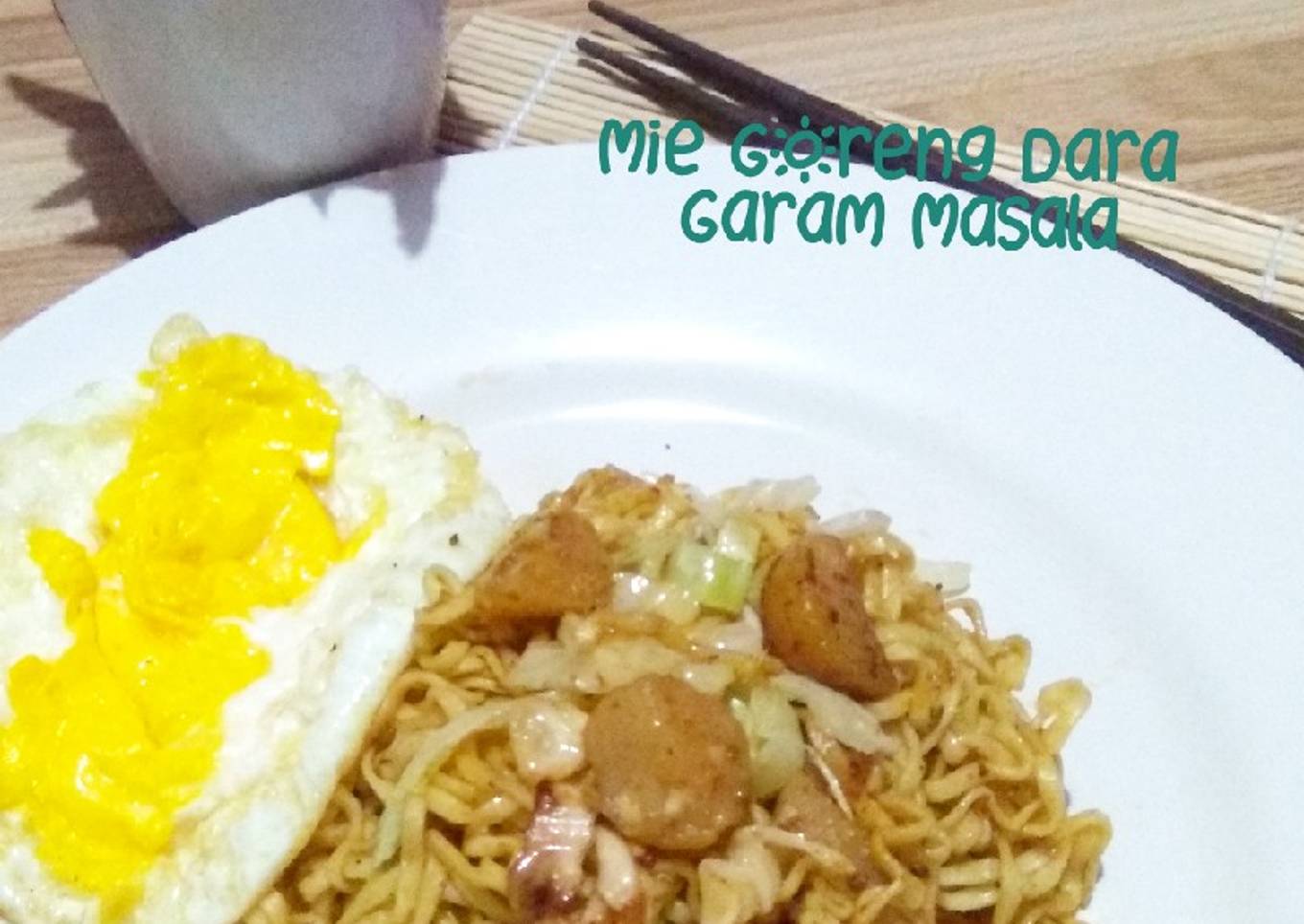 Mie Goreng Dara With Garam Masala