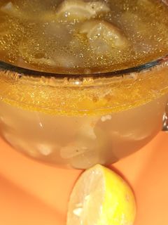 صورة لوصفة لعشاق شوربة الكوارع الجامدة