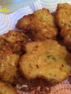 Una foto de Tortillitas de bacalao