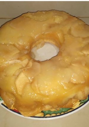 Una foto de Torta de manzana húmeda