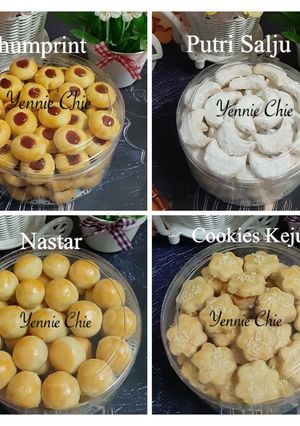 Foto resep Cookies 4in1 (1 adonan untuk 4 macam cookies)