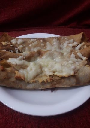 صورة لوصفة كريب دجاج