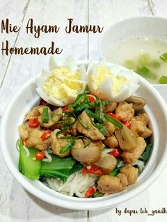 Foto resep Mie Ayam Jamur Homemade