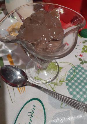 Una foto de Danette tipo casero