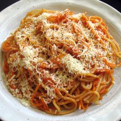 A picture of Carrot Spaghetti.