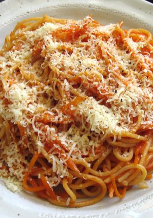 A picture of Carrot Spaghetti.