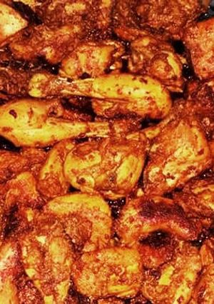 A picture of Pan roast Chicken.