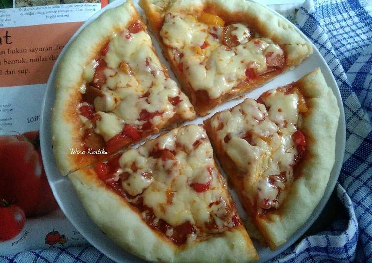 Resep Pizza Teflon Tanpa Telur #pr_adakejunya oleh Wina ...