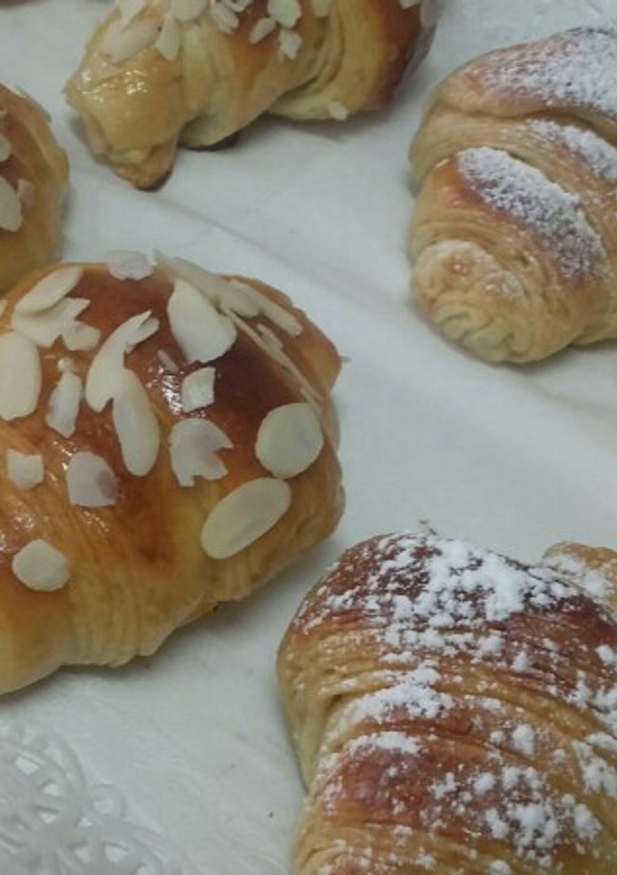 Una foto de Como hacer croissants caseros paso a paso