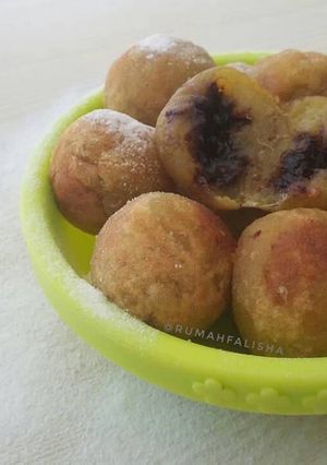 Foto resep Bola Bola Ubi isi Coklat