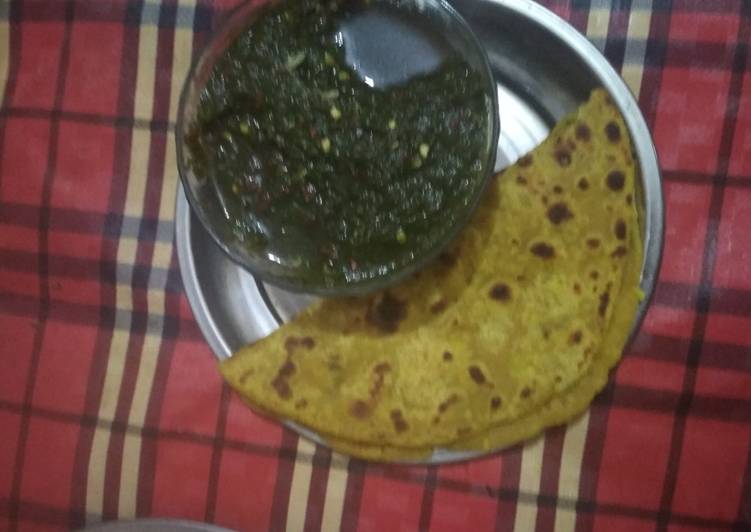 Fresh coriander chutney