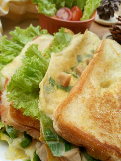 Foto resep Roti john (sandwich Roti tawar)