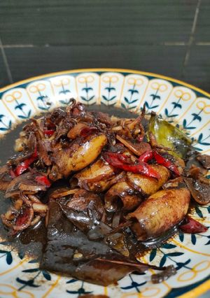 Foto resep Cumi Hitam with palm sugar