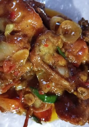 Foto resep Ayam Tumis Saus Tiram