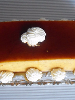 Una foto de Flan de magdalenas