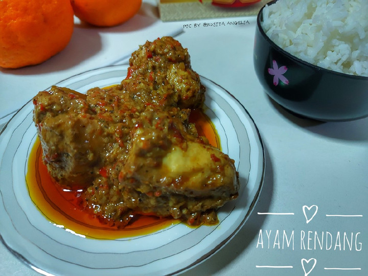 Bagaimana Membuat Ayam Rendang Anti Gagal