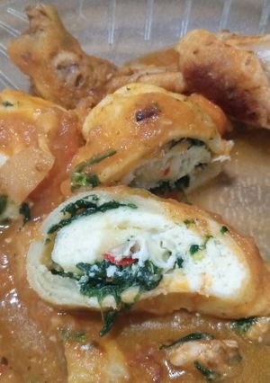 Una foto de Strudel (wickel nudel) de mi mamá