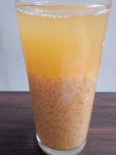 Una foto de Quinua con manzana