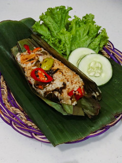 Foto resep Pepes Nasi Bakar Peda