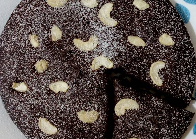 Recipe of Homemade Eggless Chocolate Brownie