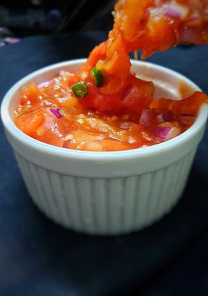 A picture of Tomato chutney.
