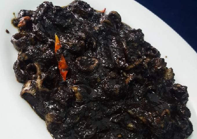 Resep Cumi Hitam Pedas Oleh Dinda Rezki Giovani Cookpad