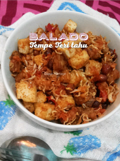 Foto resep Balado Tempe Teri Tahu