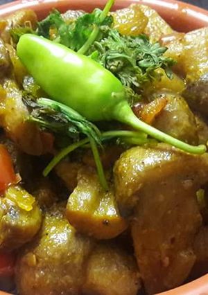 A picture of Spicy mushroom.