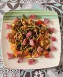 Ensalada de tomate y bonito