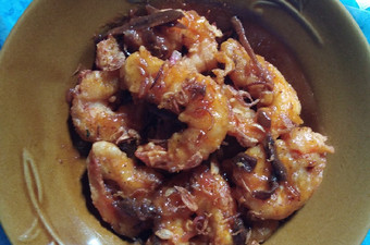 Cara Gampang Membuat Udang goreng tepung saos asam manis Enak