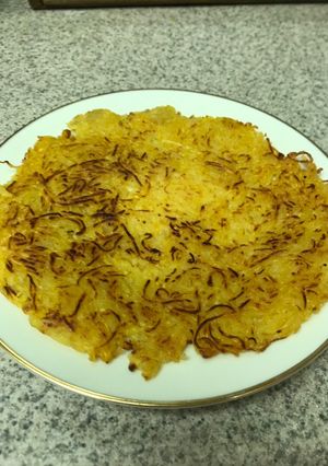 A picture of Spaghetti Squash Hash Brown.
