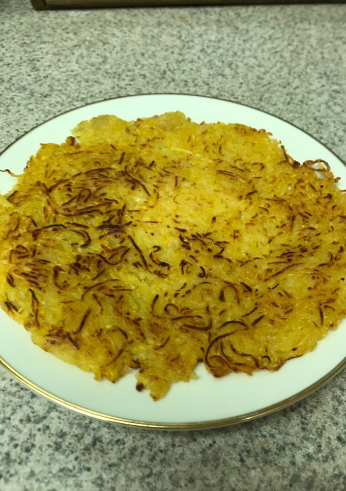 A picture of Spaghetti Squash Hash Brown.