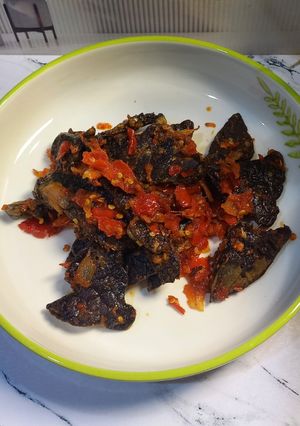 Foto resep Dendeng Paru Kering
