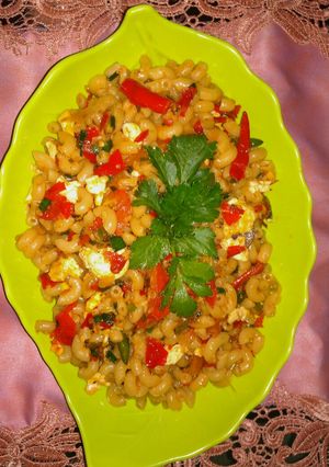 Foto resep Makaroni Telor