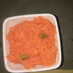 A picture of Sweet orange rice.