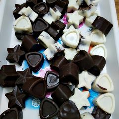 A picture of Nuts chocolates.