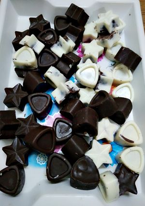 A picture of Nuts chocolates.