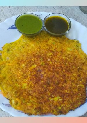 A picture of Oats chilla.