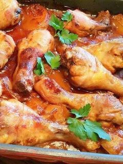صورة لوصفة دجاج مع بطاطا بالفرن