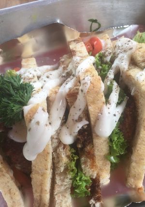 Foto resep Chicken sandwich