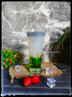 Foto resep Es Melon Nata de Coco