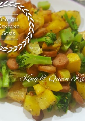 Foto resep Brokoli Kentang Sosis