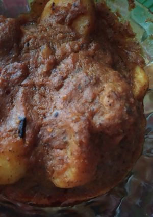 নিরামিষ আলুর দম রেসিপির প্রধান ছবি