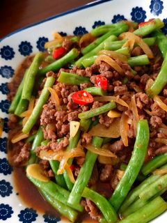Foto resep Tumis Buncis Daging Giling