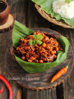 Foto resep Balado Teri Kacang