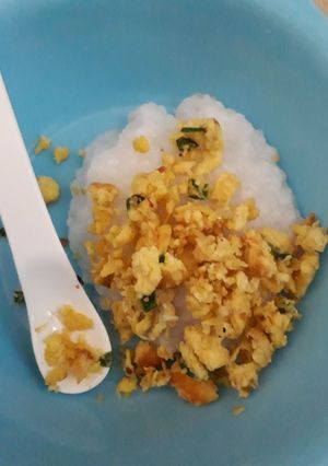 Foto resep Mpasi orak arik telur
