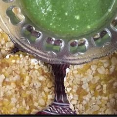 A picture of Corn and oats cutlet.