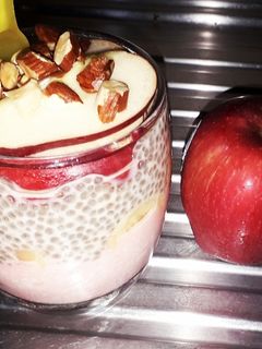 Una foto de Pudin de chía y avena 🍧