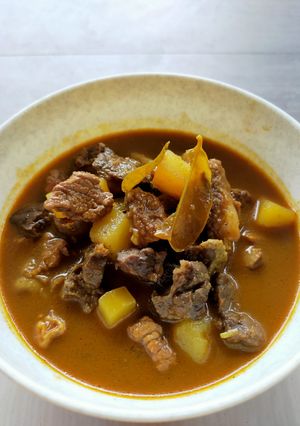 Foto resep Gulai daging sapi+paru+tulang