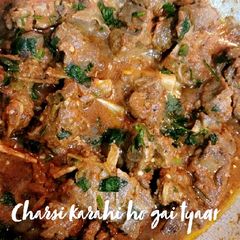 Charsi karahi A picture of Charsi karahi.